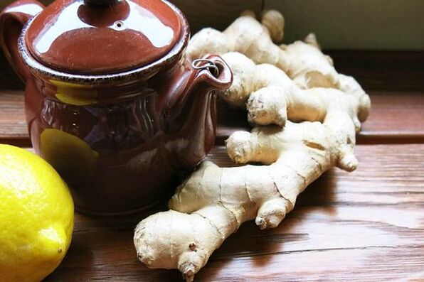 ginger root to increase strength
